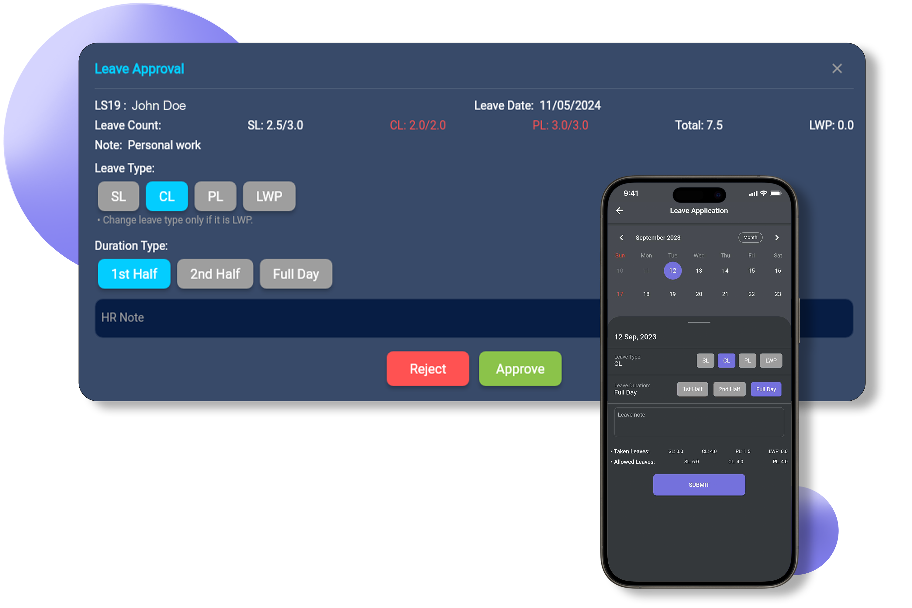 Lynx HRMS leave management